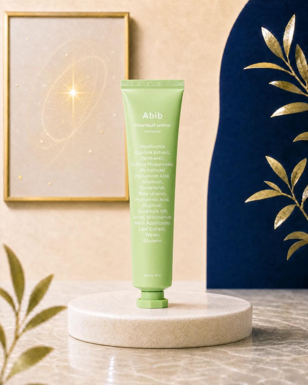 Abib Abib Cosmeticos Heartleaf Creme Calming Tube 75ML Cartón Blanco