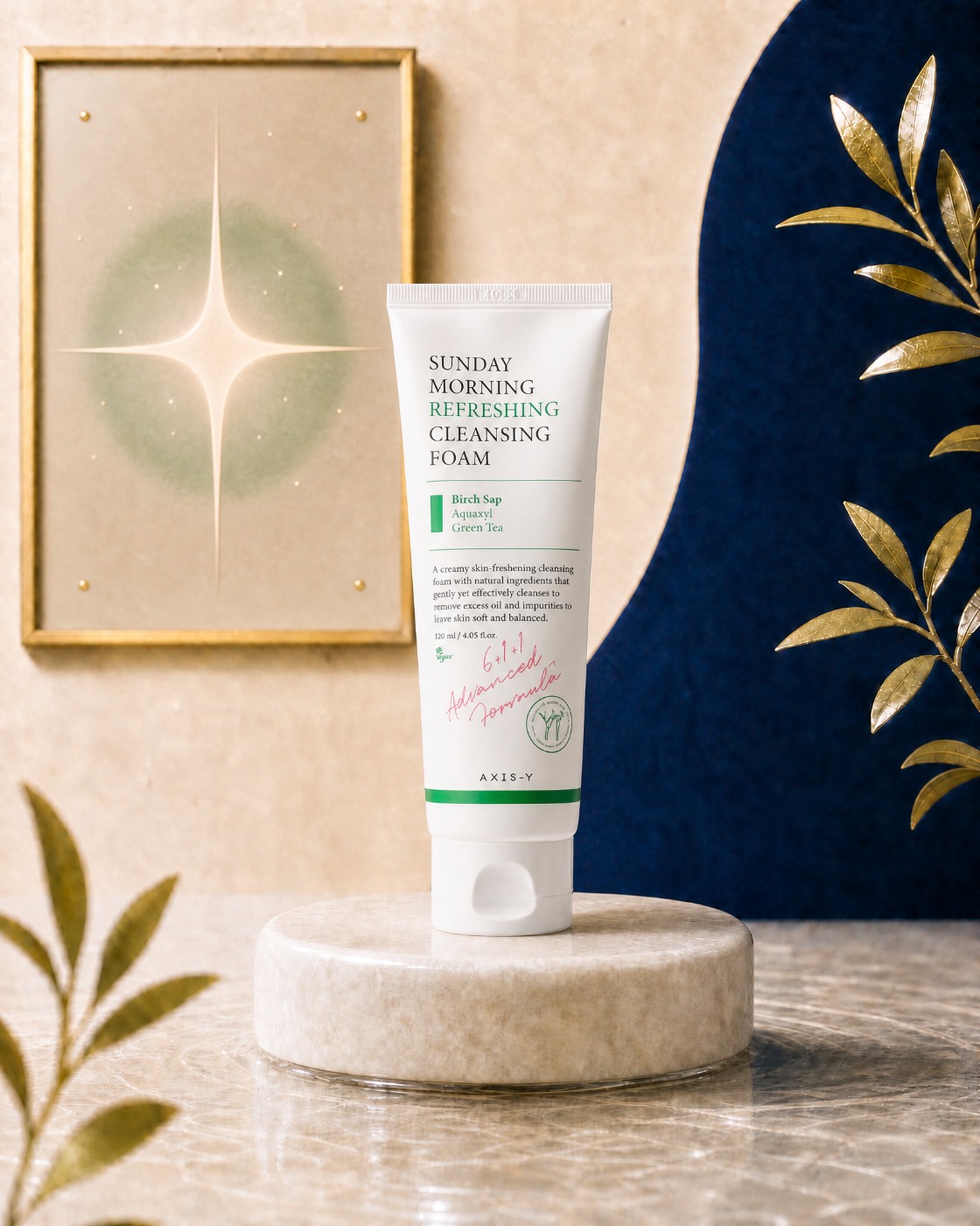 AXIS-Y Espuma de Limpeza Facial Axis-Y Sunday Morning Refreshing Cleansing 120ML