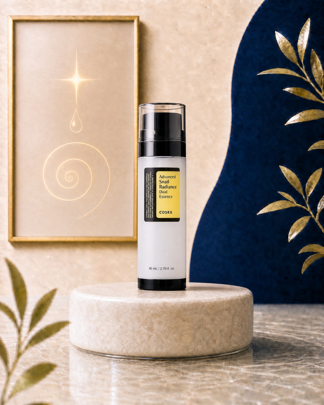 COSRX Essência Facial Cosrx Advanced Snail Radiance Dual de 80 ML