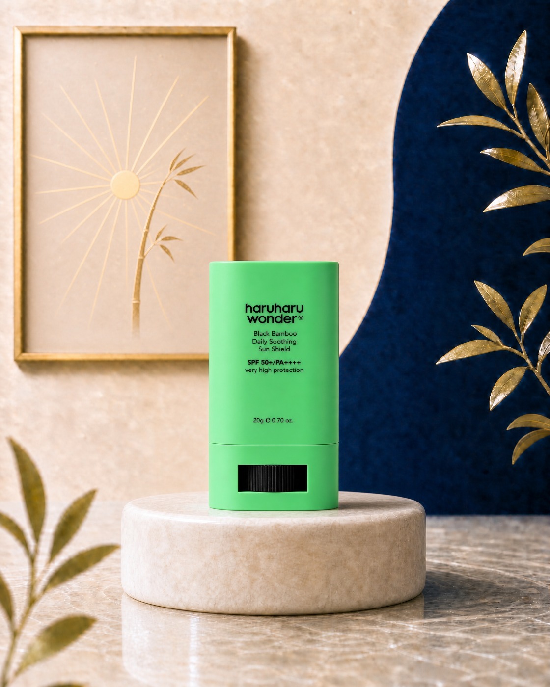 Haruharu Haruharu Black Bamboo Daily Soothing Sun Shield SPF50+ 20G