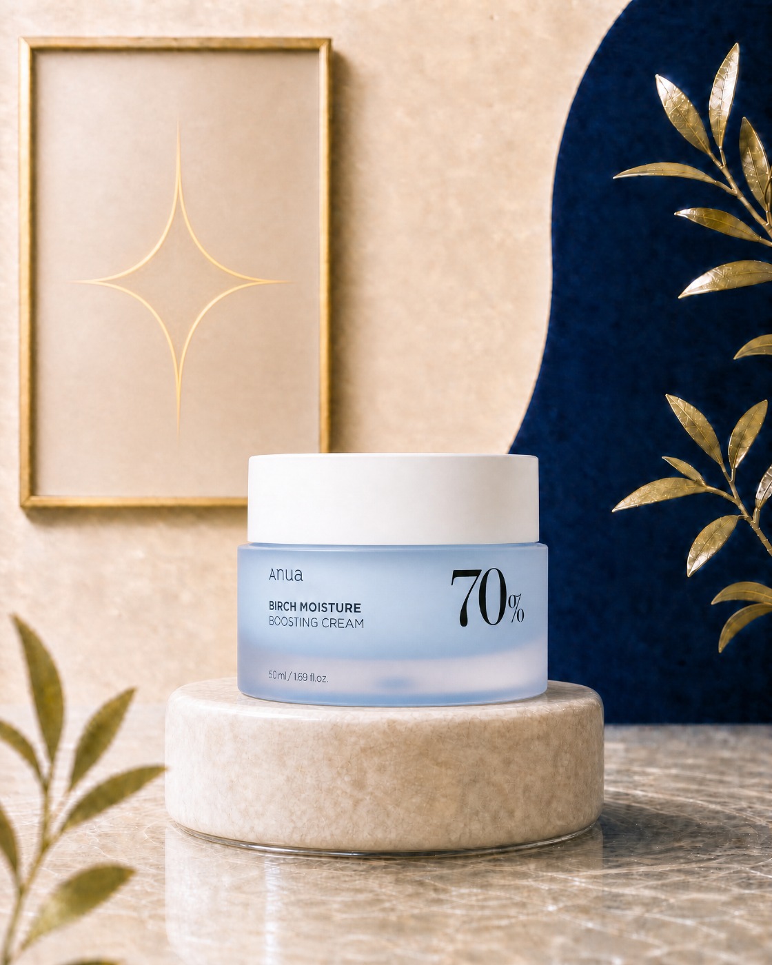 Anua Creme Facial Anua Birch 70+ Moisture Boosting - 50ML