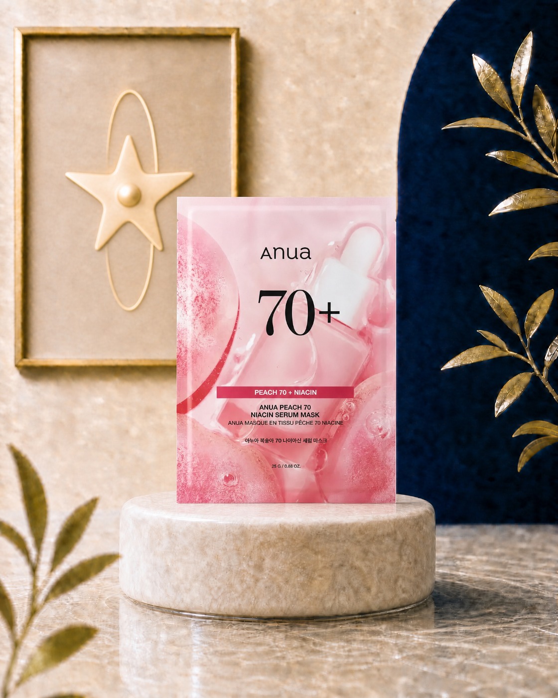 Anua Mascarilla Facial Anua Peach 70 + Niacin Serum 25GR