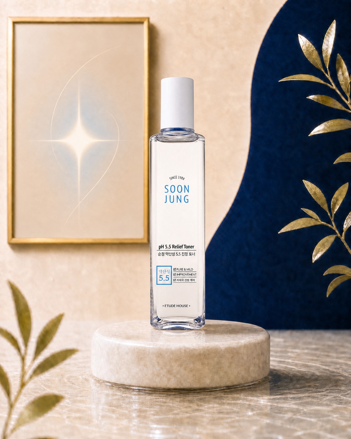 Etude Tônico Facial Etude Soon Jung PH 5.5 Relief de 200 ML
