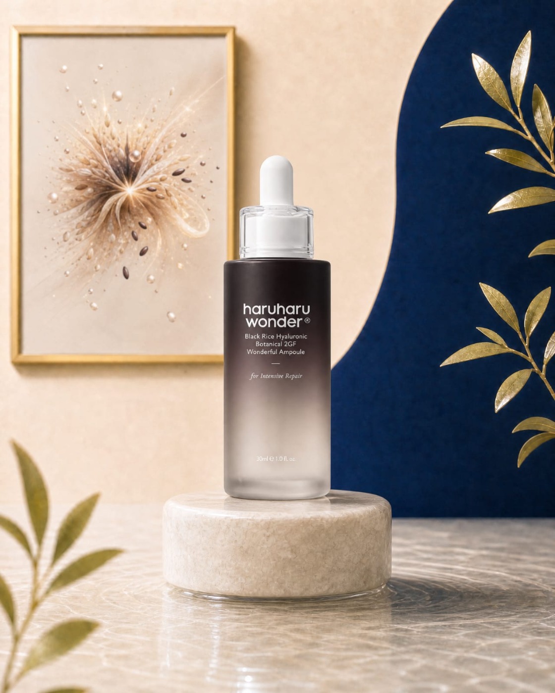 Haruharu Haruharu Wonder Black Rice Hyaluronic Botanical 2GF Wonderful Ampoule 30ML